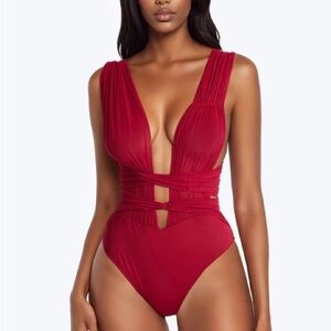 Fashion Nova Midnight Siren Mesh Bodysuit